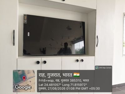 Damaged LED TV